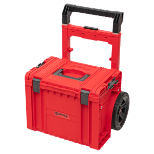 Kufr na nářadí s kolečky Qbrick System PRO Cart 2.0 Plus RED Ultra HD Custom