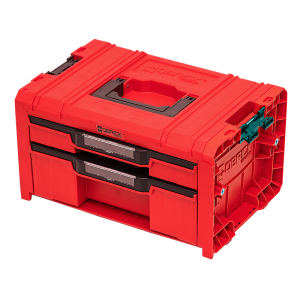 Skříňka na nářadí Qbrick Systém PRO Drawer 2 Toolbox 2.0 Expert RED Ultra HD Custom