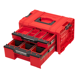 Skříňka na nářadí Qbrick Systém PRO Drawer 2 Toolbox 2.0 Expert RED Ultra HD Custom Qbrick System