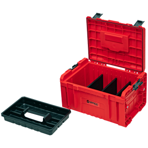 Kufr na nářadí Qbrick System PRO Toolbox 2.0 Red Ultra HD Custom