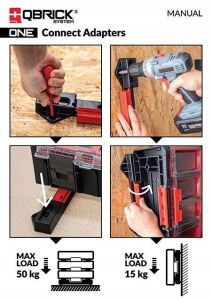 Adaptéry pro boxy Qbrick System ONE