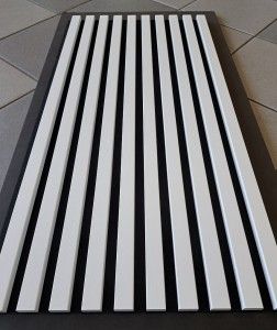 Dekorační akustický panel Kospan bílá + filc 45x90cm