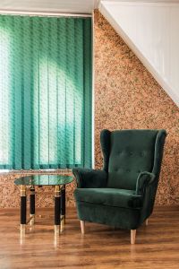 Korkový stěnový dekorativní obklad Decorative Green Korex