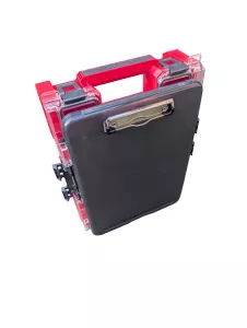 Desky A4 s klipem, úložným prostorem a držákem pro Qbrick System IVPEKO