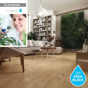 Laminátová podlaha Enigma Aqua Block 24h – Vysoce odolná plovoucí podlaha