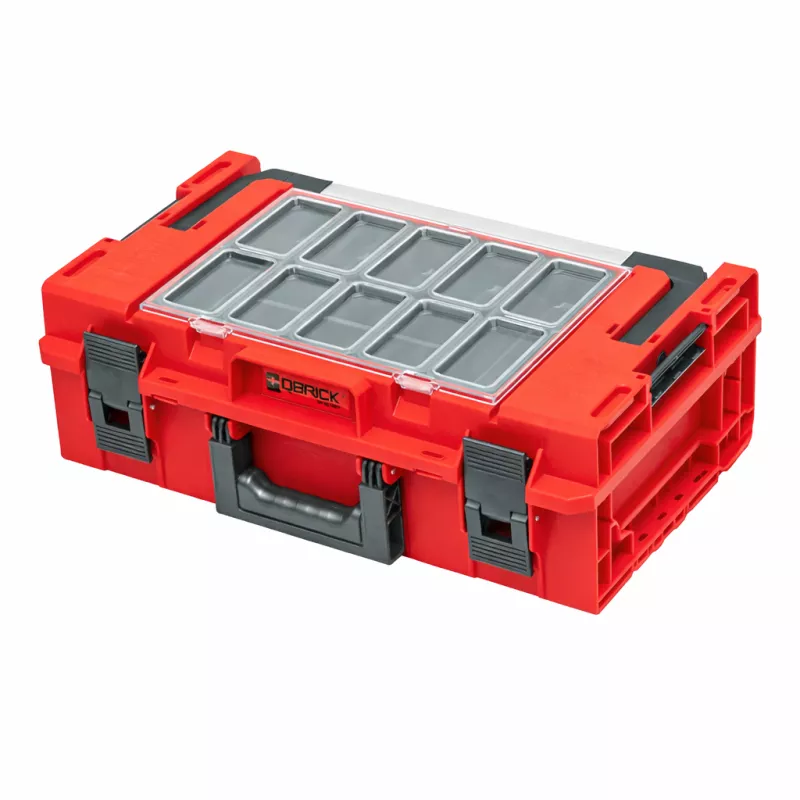 Kufr na nářadí Qbrick System ONE 200 1.0 Expert RED Ultra HD Custom