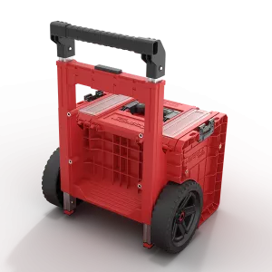 Kufr na nářadí s kolečky Qbrick System PRO Cart 2.0 Profi Plus Red Ultra HD Custom