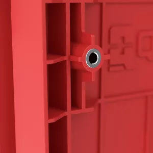 Kufr na nářadí s kolečky Qbrick System PRO Cart 2.0 Profi Plus Red Ultra HD Custom