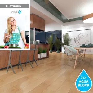 Laminátová podlaha Milo Aqua Block 24h – Vysoce odolná plovoucí podlaha