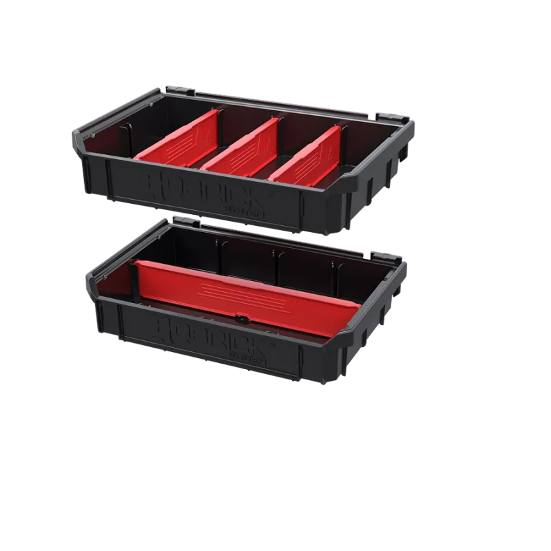 Sada zásobníků na nářadí Qbrick System Custom Toolbox Shelf Set