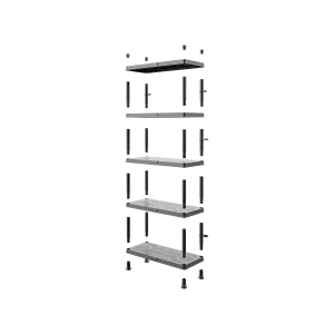 Skladový regál QBRICK Regular Shelving system 60/30x4 LOW Qbrick System Skladový regál QBRICK Regular Shelving system 60/30x4 LOW Qbrick System