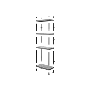 Skladový regál QBRICK Regular Shelving system 60/30x4 MIX Qbrick System Skladový regál QBRICK Regular Shelving system 60/30x4 MIX Qbrick System