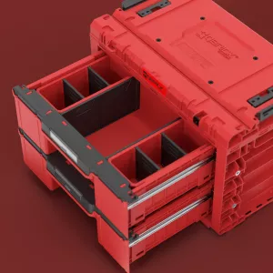 Skříňka Qbrick System PRIME Drawer 2 Toolbox Basic RED Ultra HD Skříňka Qbrick System PRIME Drawer 2 Toolbox Basic RED Ultra HD