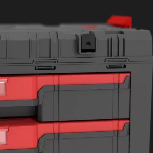 Skříňka Qbrick System PRIME Drawer 2 Toolbox Basic