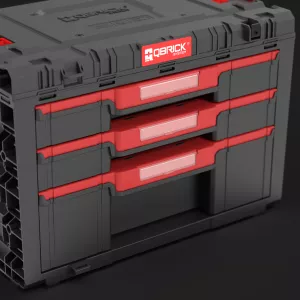 Skříňka Qbrick System PRIME Drawer 3 Toolbox Basic