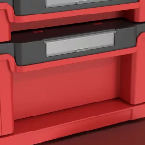 Skříňka Qbrick System PRIME Drawer 3 Toolbox Basic RED Ultra HD