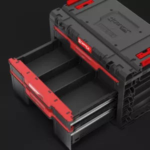 Skříňka Qbrick System PRIME Drawer 3 Toolbox Basic