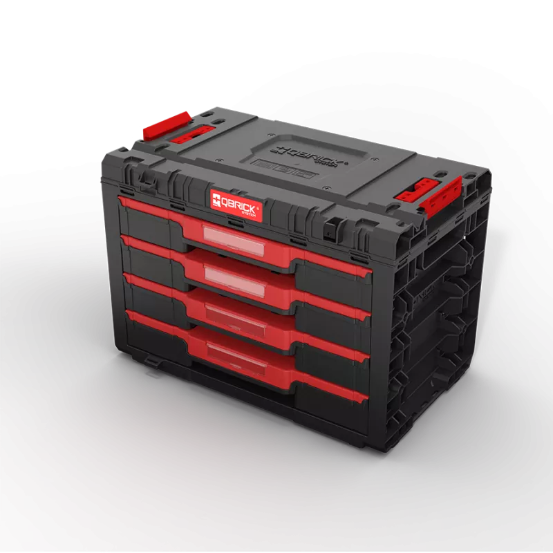 Skříňka Qbrick System PRIME Drawer 4 Toolbox Basic