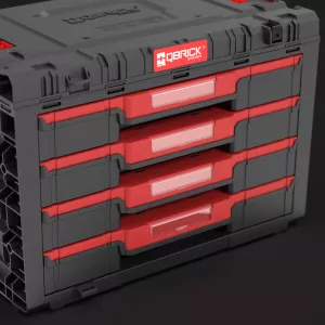 Skříňka Qbrick System PRIME Drawer 4 Toolbox Basic