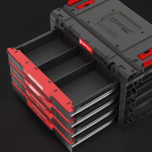 Skříňka Qbrick System PRIME Drawer 4 Toolbox Basic