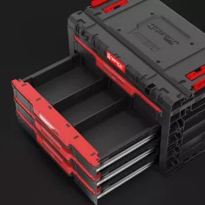 Skříňka Qbrick System PRIME Drawer 4 Toolbox Basic