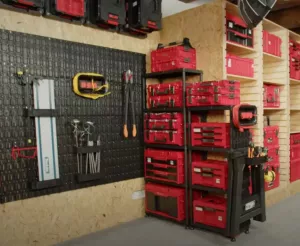 Qbrick Regular systémy skladování pro dílnu a pracovní prostor