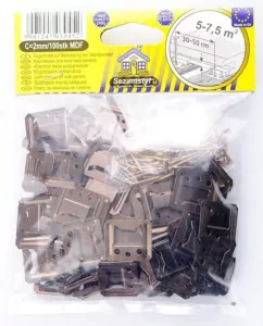 Montážní sponky na paluby, obklady | Sponky na palubky, obklady 1mm,  Sponky na palubky, obklady 2,5mm