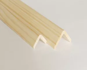 Borovicový dřevěný úhelník