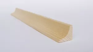 Borovicový vydutý čtvrtkulatý profil