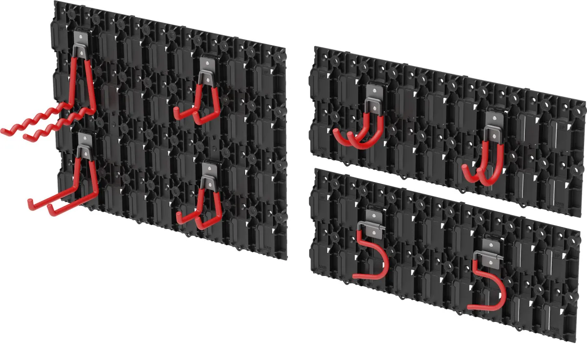 Montážní panel Qbrick System Custom Pegboard Board Set 1