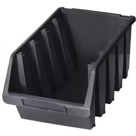 Plastový zásobník Ergobox 4 15,5 x 34 x 20,4 cm černý Patrol Group