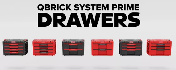 Novinka Qrick System Prime Drawers