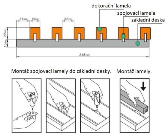 Deska Kospan akustický panel 